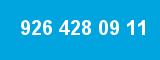 926 428 09 11